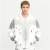 Custom Spray-Effect Hooded Jacket - Style EF7D37 - product detail view 2