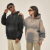 Custom Spray-Finish Oversized Pullover Hoodie - 8042987 - Style 072C3A - product detail view 3 Custom Spray-Finish Oversized Pullover Hoodie - 8042987 - Style 072C3A - product detail view 3