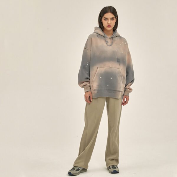 Custom Spray-Finish Oversized Pullover Hoodie - 8042987 - Style 072C3A - product detail view 6 Custom Spray-Finish Oversized Pullover Hoodie - 8042987 - Style 072C3A - product detail view 6