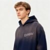 Custom Spray Rhinestone Hooded Sweatshirt - 120DB5F13A2E8D4B - Style 120DB5 - product detail view 3