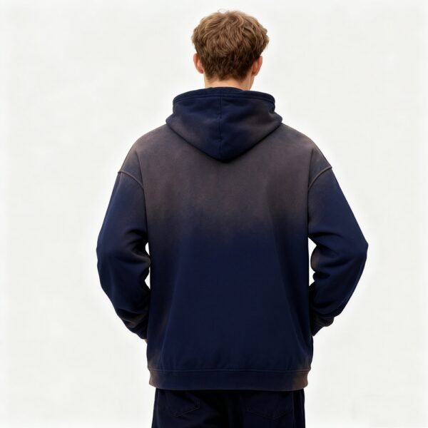 Custom Spray Rhinestone Hooded Sweatshirt - 120DB5F13A2E8D4B - Style 120DB5 - product detail view 4