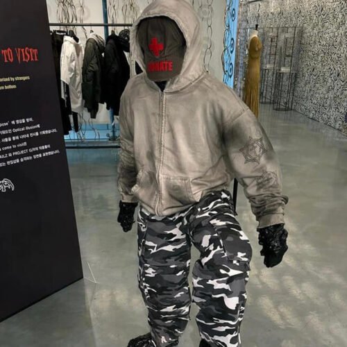 Custom Spray-Wash Zip Hoodie with Proportioned Cuffs - Style DD43D6 Custom Spray-Wash Zip Hoodie with Proportioned Cuffs - Style DD43D6