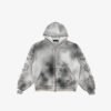 Custom Spray-Wash Zip Hoodie with Proportioned Cuffs - Style DD43D6 - product detail view 5