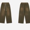 Custom Spray-Washed Straight-Leg Pants - Style A87CF3 - product detail view 6