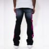 Custom Stacked Graphic Streetwear Pants - Style 0040A4 - product detail view 7 Custom Stacked Graphic Streetwear Pants - Style 0040A4 - product detail view 7