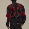 Custom Contrast Panel Stand-Collar Street Jacket - Style EA33EA - product detail view 5