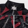 Custom Contrast Panel Stand-Collar Street Jacket - Style EA33EA - product detail view 11