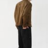 Custom Stand-Collar Suede-Look Zip Jacket - Style 1C5802 - product detail view 2 Custom Stand-Collar Suede-Look Zip Jacket - Style 1C5802 - product detail view 2