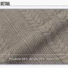 Custom Stand Collar Zip Knit Sweater 2032 - Style 2D53E1 - product detail view 8 Custom Stand Collar Zip Knit Sweater 2032 - Style 2D53E1 - product detail view 8