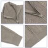 Custom Stand Collar Zip Knit Sweater 2032 - Style 2D53E1 - product detail view 9 Custom Stand Collar Zip Knit Sweater 2032 - Style 2D53E1 - product detail view 9