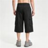 Custom Star Patch Distressed Cargo Shorts - Style E08D30 - product detail view 8