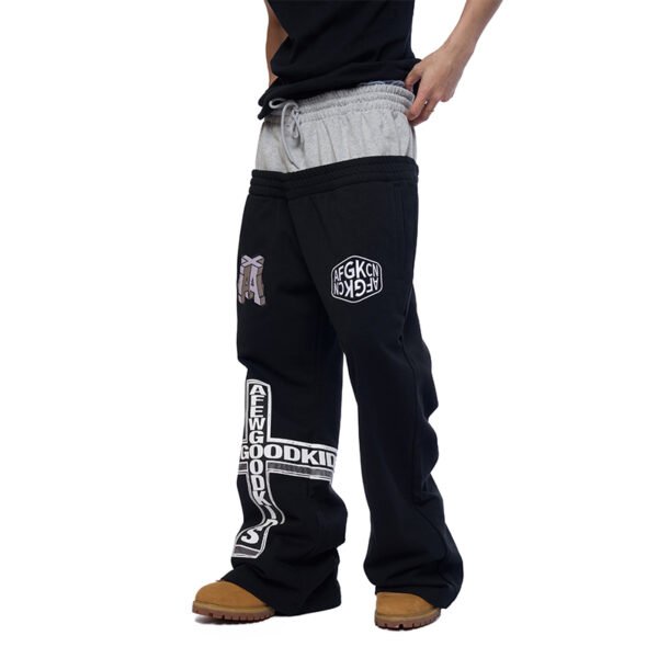 Custom Graphic Panel Street Pants - Style EDFCD0 Custom Graphic Panel Street Pants - Style EDFCD0
