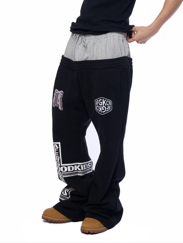 Custom Graphic Panel Street Pants - Style EDFCD0 - product detail view 5 Custom Graphic Panel Street Pants - Style EDFCD0 - product detail view 5