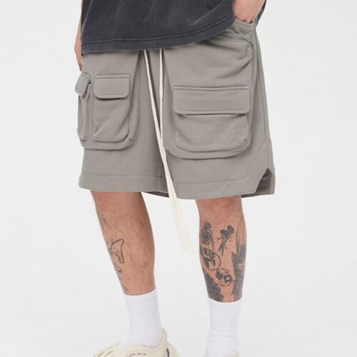 Custom Structured Multi-Pocket Utility Shorts - Style A63714 Custom Structured Multi-Pocket Utility Shorts - Style A63714