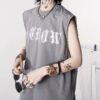 Custom Studded Graphic Tank Top - Style A6CFF0 - product detail view 4