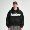 Custom Studded Washed Pullover Hoodie - Style DC3B02 - product detail view 7 Custom Studded Washed Pullover Hoodie - Style DC3B02 - product detail view 7