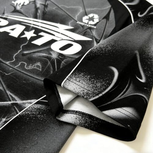 Custom Sublimated Graphic Tee with Controlled Edge Binding - Style F85552 Custom Sublimated Graphic Tee with Controlled Edge Binding - Style F85552