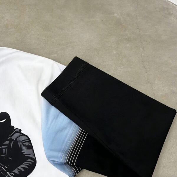 Custom Sublimated Long-Sleeve Graphic Tee - Style 9F63F0 - product detail view 4