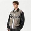 Custom Suede-Look Varsity Jacket | VW-704-10 - Style D2FB51 - product detail view 2 Custom Suede-Look Varsity Jacket | VW-704-10 - Style D2FB51 - product detail view 2
