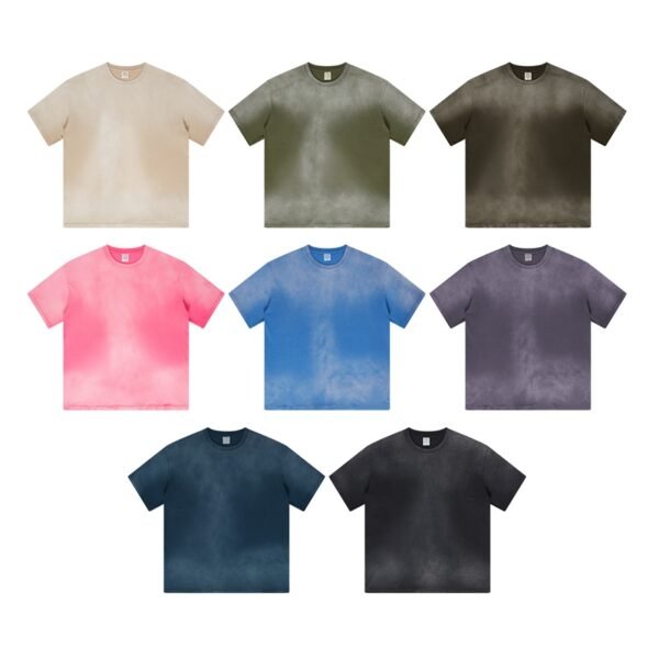 Custom Sun-Faded Gradient Oversize T-Shirt | VW-4B6270 - Style 4B6270 - product detail view 5