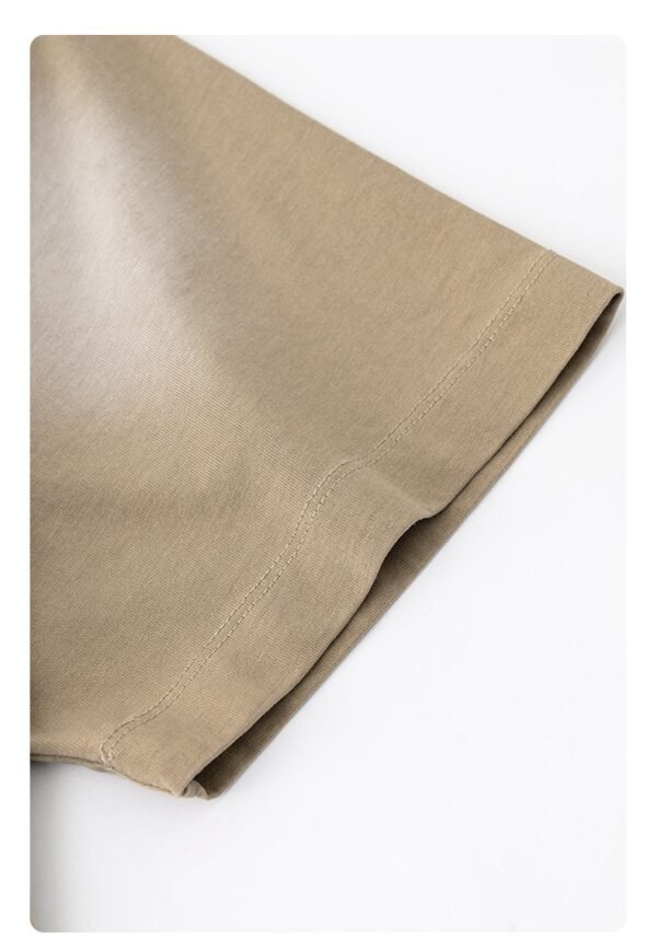 Custom Sun-Faded Oversized Cotton T-Shirt - Style EF996E - product detail view 4