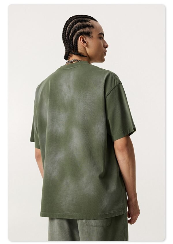 Custom Sun-Faded Pocket Oversized T-Shirt - Style 4038C4 - product detail view 6