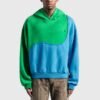 Custom Swirl Color-Block Pullover Hoodie - Style 47DD42 - product detail view 3