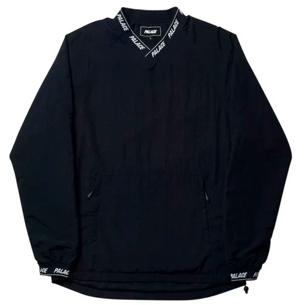 Custom Technical V-Neck Shell Crewneck - Style C5A753 - product detail view 3