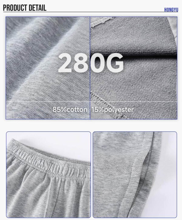 Custom Terry Drawstring Shorts U2525 - Style 0EDE1A - product detail view 7 Custom Terry Drawstring Shorts U2525 - Style 0EDE1A - product detail view 7