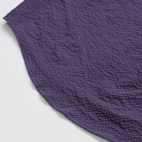 Custom Textured Oversized Button-Front Shirt - Style F8C65D - product detail view 10