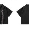 Custom Thorn Embroidered Boxy Camp Shirt | - Style F8EA09 - product detail view 6 Custom Thorn Embroidered Boxy Camp Shirt | - Style F8EA09 - product detail view 6