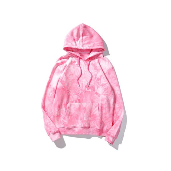 Custom Tie-Dye Oversized Pullover Hoodie - Style 3D1651 - product detail view 4
