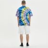 Custom Tie-Dye Puff Print Streetwear T-Shirt | VWT-502D - Style 502D2B - product detail view 5 Custom Tie-Dye Puff Print Streetwear T-Shirt | VWT-502D - Style 502D2B - product detail view 5
