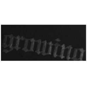 Custom Tonal Embroidered Patchwork Oversized T-Shirt - Style 76E5BD