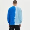 Custom Men's Tonal Half-Panel Pullover Sweatshirt - Style E67E5B - product detail view 4 Custom Men's Tonal Half-Panel Pullover Sweatshirt - Style E67E5B - product detail view 4