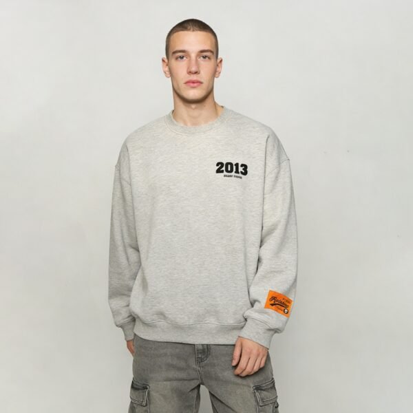 Custom Towel Embroidery Crew Neck Sweatshirt - Style 22C0AA - product detail view 4 Custom Towel Embroidery Crew Neck Sweatshirt - Style 22C0AA - product detail view 4