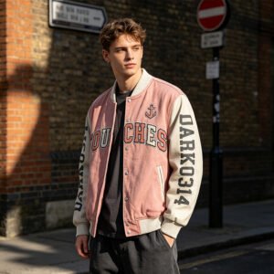 Custom Two-Tone Varsity Jacket - 4591dcabb96f9fc8 - Style 4591DC