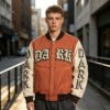 Custom Two-Tone Varsity Jacket | - Style 02D73E Custom Two-Tone Varsity Jacket | - Style 02D73E