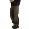 Custom Dark Utility Cargo Pants - Style 92783D - product detail view 6