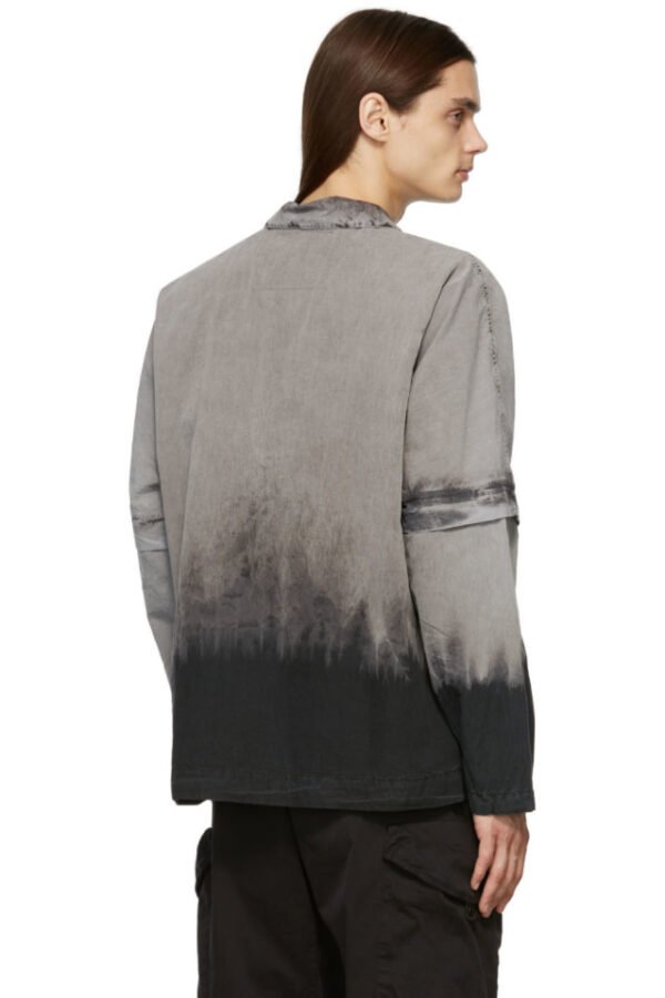 Custom Gradient Washed Utility Pocket Jacket - Style CDE5E9 - product detail view 3 Custom Gradient Washed Utility Pocket Jacket - Style CDE5E9 - product detail view 3