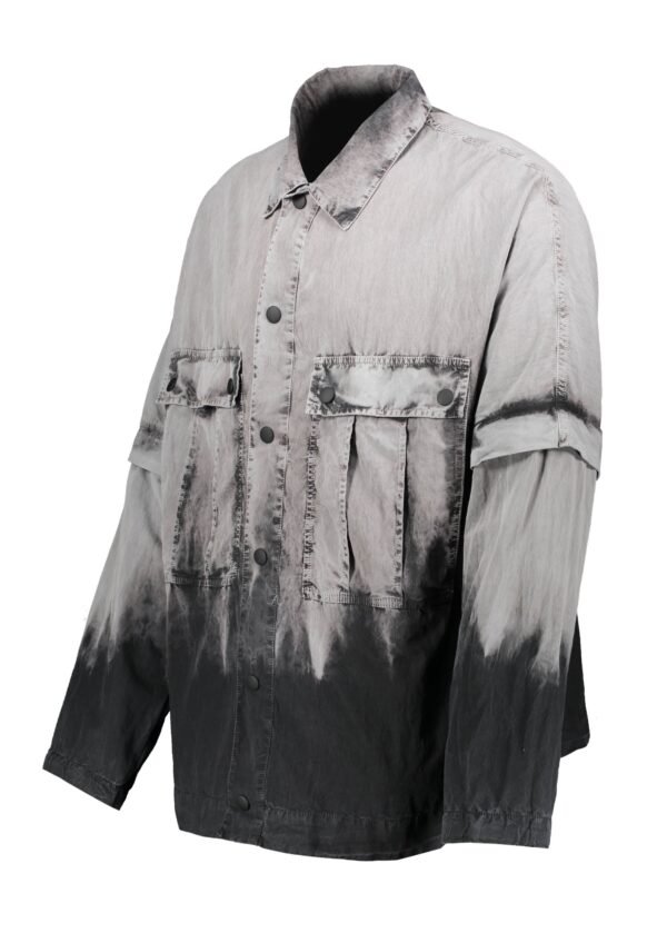Custom Gradient Washed Utility Pocket Jacket - Style CDE5E9 - product detail view 5 Custom Gradient Washed Utility Pocket Jacket - Style CDE5E9 - product detail view 5