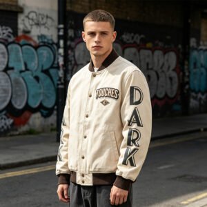 Custom Contrast Panel Varsity Jacket | VW-742C - Style 742C07