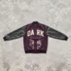Custom Wine Varsity Jacket for Fabric Planning | 16A7EA - Style 16A7EA - product detail view 3