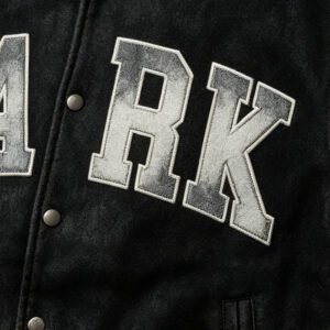 Custom Vintage Varsity Jacket With Letter Patch - Style F0678D