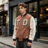 Custom Contrast Sleeve Varsity Jacket - Style 40A331 Custom Contrast Sleeve Varsity Jacket - Style 40A331