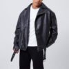 Custom Contrast-Sleeve Varsity Jacket - Style 1B503D - product detail view 2 Custom Contrast-Sleeve Varsity Jacket - Style 1B503D - product detail view 2