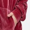 Custom Velvet Rhinestone Zip Hoodie - Style 55B7E9 - product detail view 9 Custom Velvet Rhinestone Zip Hoodie - Style 55B7E9 - product detail view 9