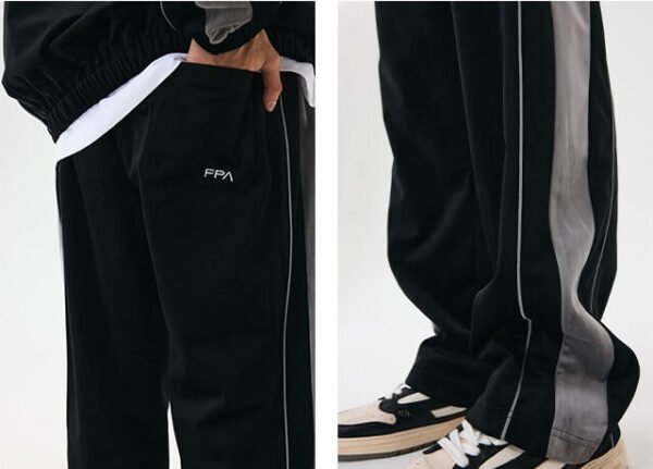 Custom Velvet Side Stripe Straight Pants | CUS2401FPA210275 - Style 756CF9 - product detail view 7 Custom Velvet Side Stripe Straight Pants | CUS2401FPA210275 - Style 756CF9 - product detail view 7