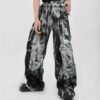 Custom Vintage Wash Cargo Panel Jeans - Style 4D7123 - product detail view 8 Custom Vintage Wash Cargo Panel Jeans - Style 4D7123 - product detail view 8