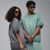 Custom 250G Vintage-Dyed Oversized T-Shirt AR016 - Style D36011 - product detail view 3 Custom 250G Vintage-Dyed Oversized T-Shirt AR016 - Style D36011 - product detail view 3